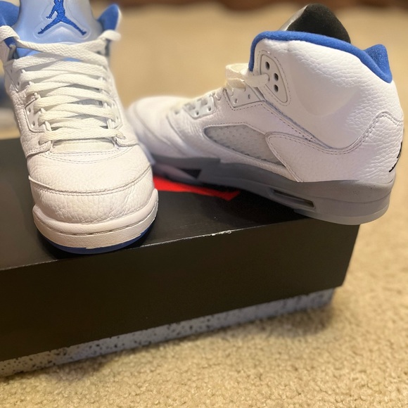 Air Jordan retro white gray and blue - Picture 2 of 8